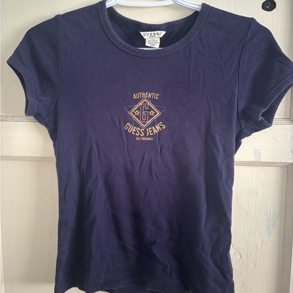thrifted vintage guess top